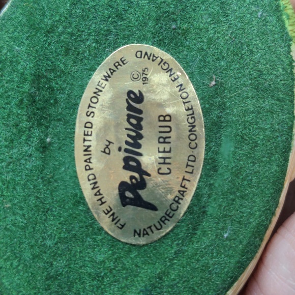 ❤️ Pepiware Bunny Rabbit CHERUB sleeps under pink covers - Picture 3 of 8